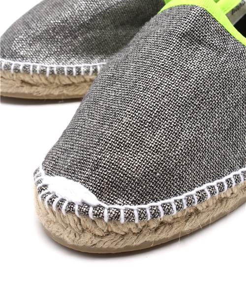 ROSE BUD（ローズバッド）の「(GAIMO ESPADRILLES)ALPARGATA RIBETE SHINY ESPADRILLE（その他シューズ・レディース・グレー系その他/ブラック・37/36/39/38）」の5枚目の写真