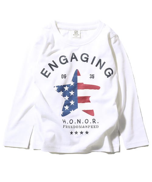 devirock（デビロック）の「デビラボ ロゴプリント長袖Tシャツ（Tシャツ/カットソー・キッズ・その他1/その他2/その他3/その他4/その他5/その他6/その他7/その他8/その他9/その他10/その他11/その他12/その他13/その他14/その他15/その他16/その他17/その他18/その他19/その他20・80ｃｍ/90cm/100cm/110cm/120cm/130cm/140cm/150cm/160cm）」の6枚目の写真