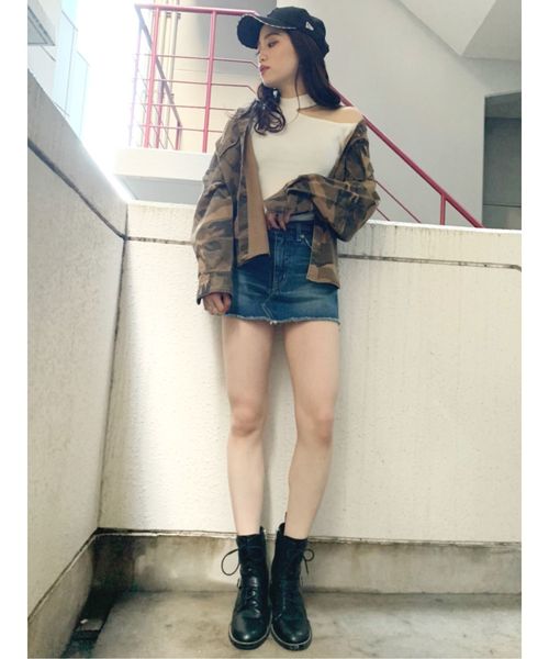 GYDA（ジェイダ）の「カモフラドルマンシャツ（シャツ/ブラウス）」 - WEAR