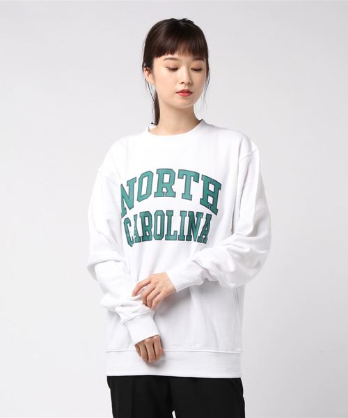 WEGO（ウィゴー）の「WEGO/カレッジロゴプルオーバー（スウェット・メンズ・ホワイト/オートミール/その他1・SMALL/MEDIUM/LARGE）」の6枚目の写真