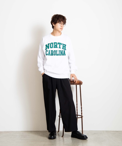 WEGO（ウィゴー）の「WEGO/カレッジロゴプルオーバー（スウェット・メンズ・ホワイト/オートミール/その他1・SMALL/MEDIUM/LARGE）」の10枚目の写真