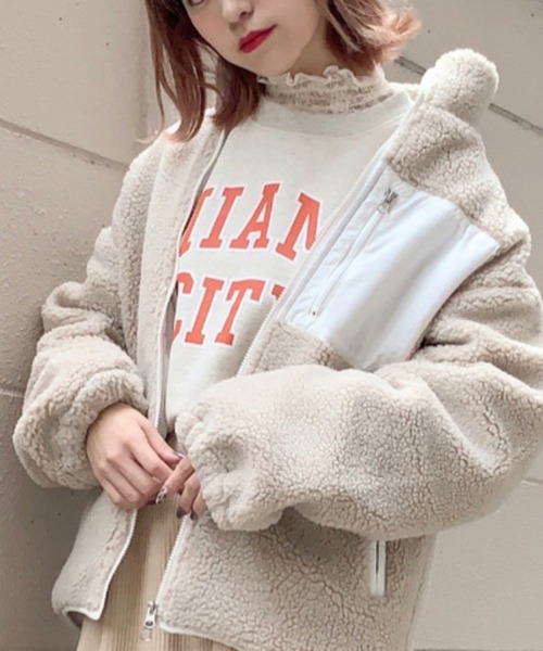 WEGO（ウィゴー）の「WEGO/カレッジロゴプルオーバー（スウェット・メンズ・ホワイト/オートミール/その他1・SMALL/MEDIUM/LARGE）」の19枚目の写真