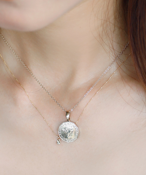 ANEMONE（アネモネ）の「コインネックレス[A]（ネックレス・レディース・ゴールド・FREE）」の5枚目の写真