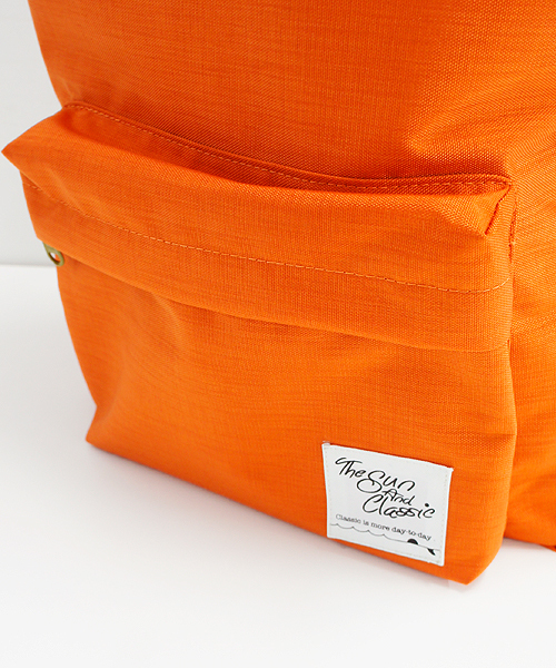 CIAOPANIC（チャオパニック）の「《WEB限定SALE価格》【The Sun And Classic/TSAC】CLASSIC DAYPACK/クラシックデイパック（バックパック/リュック・レディース・ブラック/ブラウン/グリーン/モスグリーン/ネイビー/パープル/マスタード/レッド/ワイン/オレンジ・FREE）」の11枚目の写真