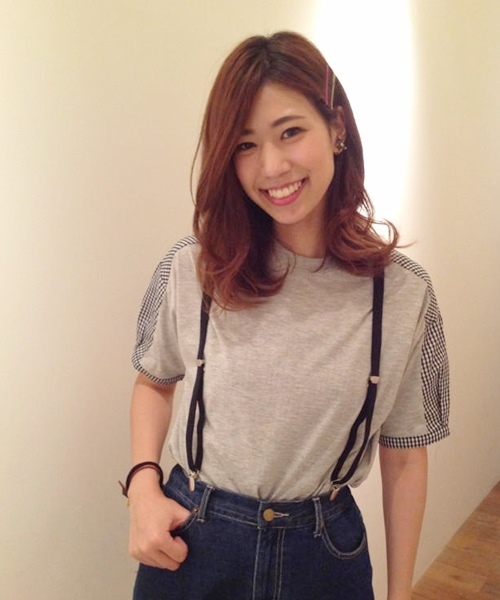 Chico(チコ)の「SH袖カットPO(Tシャツ/カットソー・レディース・オフホワイト/グレー/ホワイト/ブルー/ネイビー・FREE)」の4枚目の写真