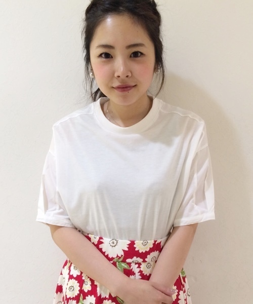 Chico(チコ)の「SH袖カットPO(Tシャツ/カットソー・レディース・オフホワイト/グレー/ホワイト/ブルー/ネイビー・FREE)」の3枚目の写真