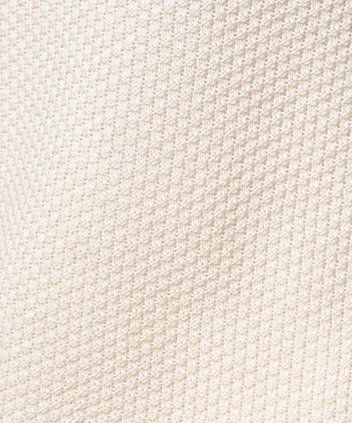 UNITED ARROWS（ユナイテッドアローズ）の「UAW C/P カノコ ショートスリーブ ニット ◆（ニット/セーター・レディース・オフホワイト/レッド/ネイビー・フリー）」の9枚目の写真