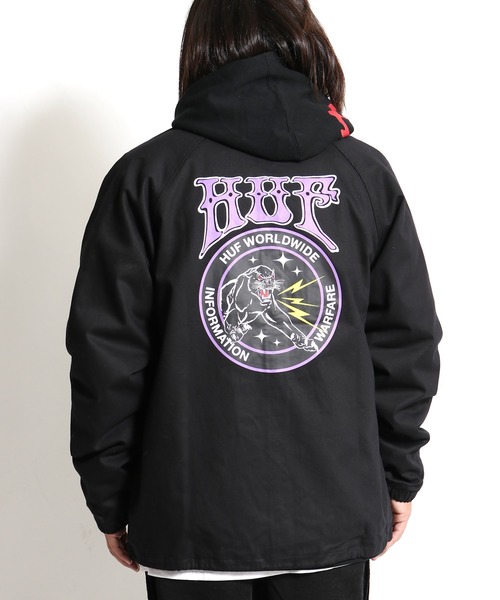 HUF（ハフ）の「HUF/ハフ INFO WARFARE COACHES JACKET コーチ  