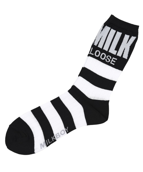 MILKBOY(ミルクボーイ)の「FOOTLOOSE ソックス(ソックス/靴下・メンズ・B/A/C・FREE)」の1枚目の写真