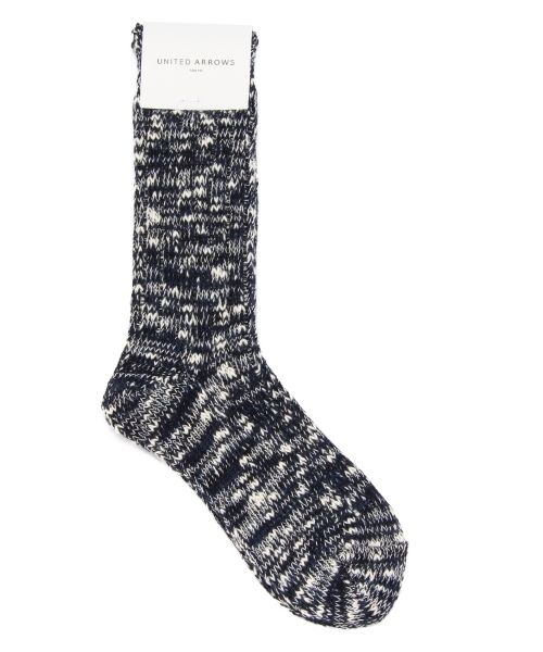 UNITED ARROWS（ユナイテッドアローズ）の「UAW SLAB ソックス（ソックス/靴下・レディース・ブラック/グレー/ワインレッド/ネイビー・フリー）」の3枚目の写真