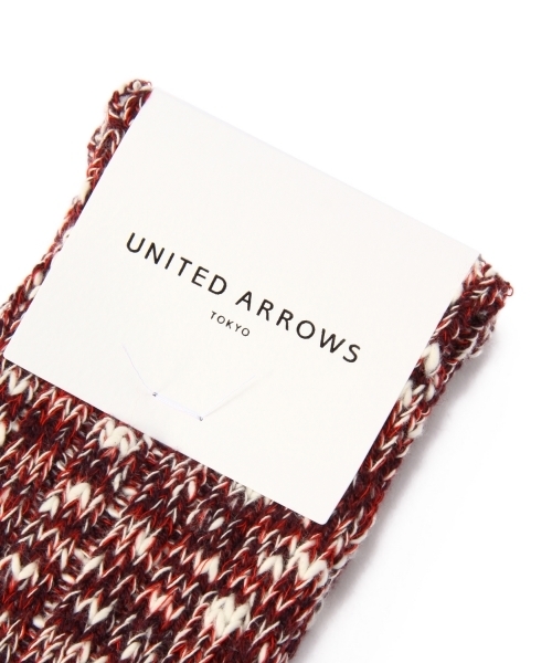 UNITED ARROWS（ユナイテッドアローズ）の「UAW SLAB ソックス（ソックス/靴下・レディース・ブラック/グレー/ワインレッド/ネイビー・フリー）」の5枚目の写真