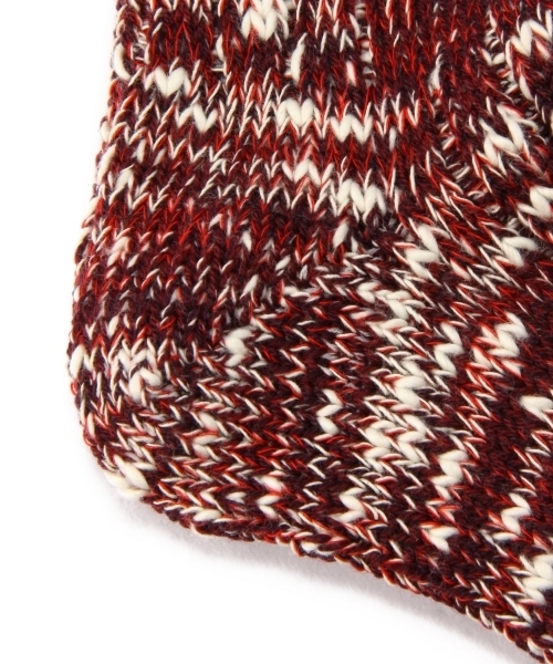 UNITED ARROWS（ユナイテッドアローズ）の「UAW SLAB ソックス（ソックス/靴下・レディース・ブラック/グレー/ワインレッド/ネイビー・フリー）」の6枚目の写真