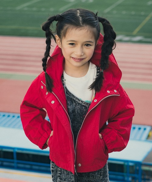 RADCHAP（ラッドチャップ）の「マウンテンパーカー（マウンテンパーカー・キッズ・レッド/マスタード・130cm/140cm/150cm/110cm/90cm/100cm/120cm）」の2枚目の写真