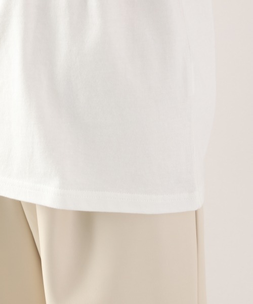 LOWRYS FARM(ローリーズファーム)の「レタリングTEE 875861(Tシャツ/カットソー・レディース・オフホワイト/ベージュ/グリーン系その他/ブラック・FREE)」の15枚目の写真