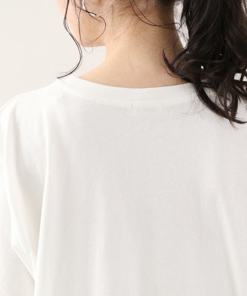 LOWRYS FARM(ローリーズファーム)の「レタリングTEE 875861(Tシャツ/カットソー・レディース・オフホワイト/ベージュ/グリーン系その他/ブラック・FREE)」の16枚目の写真