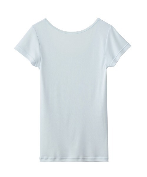 GUNZE（グンゼ）の「COOLMAGIC/クールマジック 汗取り付き2分袖 着る日焼け止め（インナーウェア/肌着・レディース・ブラック/ベージュ/ライラック/ベージュ系その他/サックスブルー/ベージュ系その他2・LARGE/X-LARGE/MEDIUM）」の15枚目の写真