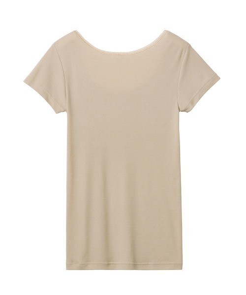 GUNZE（グンゼ）の「COOLMAGIC/クールマジック 汗取り付き2分袖 着る日焼け止め（インナーウェア/肌着・レディース・ブラック/ベージュ/ライラック/ベージュ系その他/サックスブルー/ベージュ系その他2・LARGE/X-LARGE/MEDIUM）」の20枚目の写真