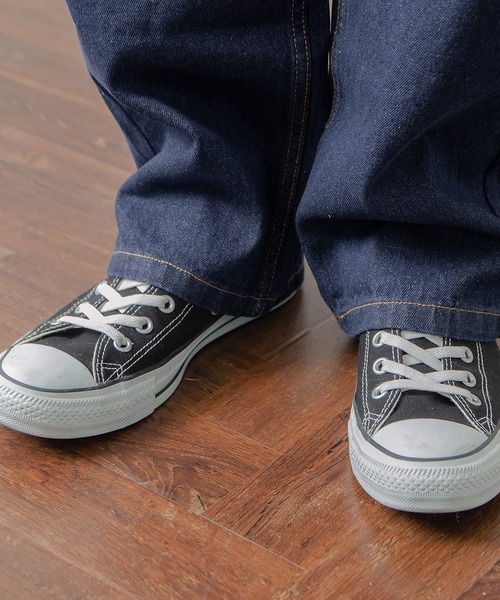 MinoriTY（マイノリティ）の「メンズハイウエストワイドシルエットデニム（デニムパンツ・メンズ・ブラック/インディゴブルー/ブルー・M/L）」の9枚目の写真