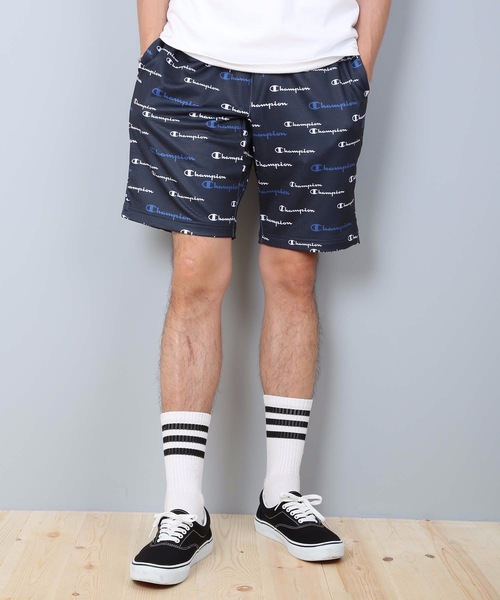 Champion(チャンピオン)の「【CHAMPION/チャンピオン】総柄ショートパンツ C3-RS505 スウエットパンツ 速乾性(スウェットパンツ・メンズ・ホワイト/グレー/ブラック/ネイビー・MEDIUM/LARGE/X-LARGE)」の13枚目の写真