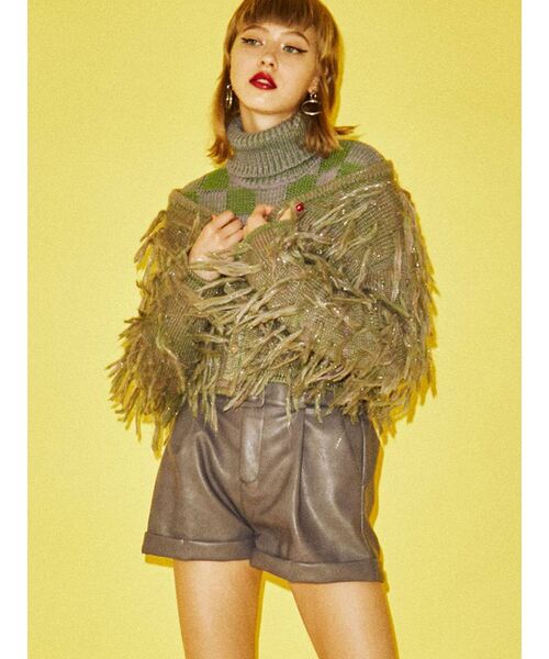 jouetie（ジュエティ）の「ハイウエストキュロット（その他パンツ・レディース・ブラック/パープル/ブラウン/その他1/アイボリー/ブルー・MEDIUM）」の16枚目の写真