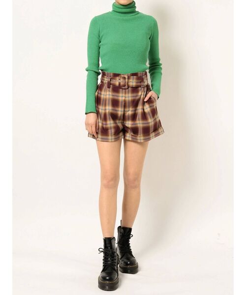 jouetie（ジュエティ）の「ハイウエストキュロット（その他パンツ・レディース・ブラック/パープル/ブラウン/その他1/アイボリー/ブルー・MEDIUM）」の21枚目の写真