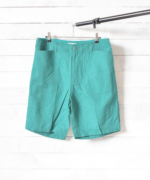 JOEY FACTORY(ジョーイファクトリー)の「『JOEY FACTORY』LINEN BAKER SHORTS(その他パンツ・レディース・ホワイト/ブルー/グリーン・MEDIUM/LARGE/X-LARGE)」の2枚目の写真