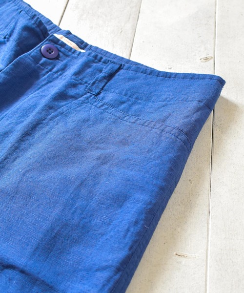 JOEY FACTORY(ジョーイファクトリー)の「『JOEY FACTORY』LINEN BAKER SHORTS(その他パンツ・レディース・ホワイト/ブルー/グリーン・MEDIUM/LARGE/X-LARGE)」の9枚目の写真