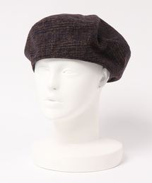 U.Q | マーブルチェックベレー(ハンチング/ベレー帽)