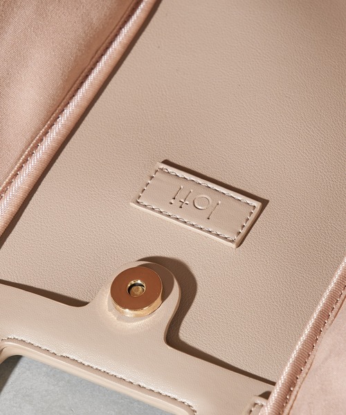 loti（ロティ）の「WEB限定　loti 　スクエアジップWAYミニバッグ（ショルダーバッグ・レディース・ベージュ/ブラウン/ブラック・FREE）」の12枚目の写真