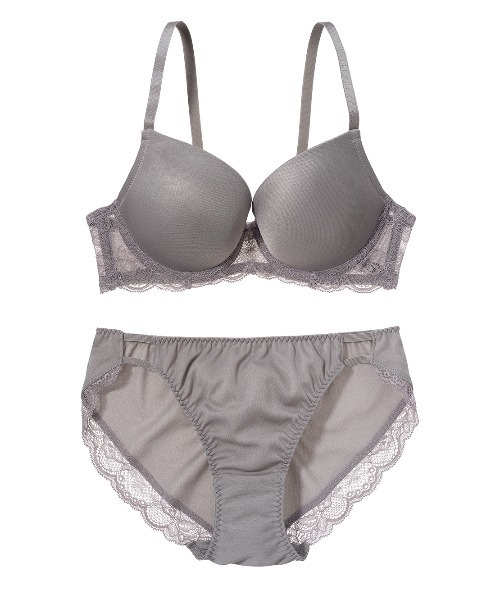 GiRLS by PEACH JOHN（ガールズバイピーチジョン）の「【ノンワイヤー！ほど良く盛れて、フィットする服にもひびきにくい】Ｔシャツノンワイヤーブラジャー＆ショーツセットりらこれ（ブラ&ショーツ・レディース・ブラック/ブルー/ベージュ/ピンクベージュ/スモークピンク/ピンク/ベージュ系その他/アッシュグレー/ライトベージュ・BC65/BC70/DE70/BC75/DE75/DE65）」の14枚目の写真