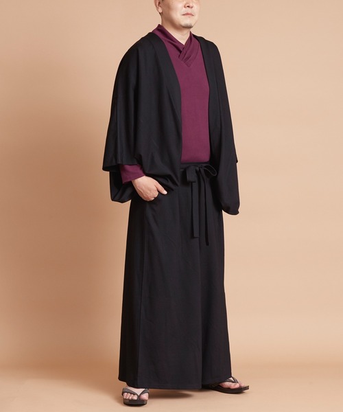 カヤ(カヤ)の「【カヤ】-KETAKASHI- 気高しメンズワイドパンツ(その他パンツ・メンズ・エンジ/ネイビー/スミクロ・FREE)」の12枚目の写真