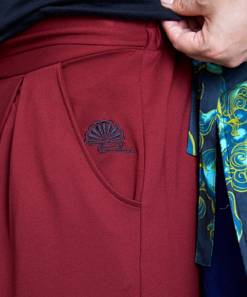 カヤ(カヤ)の「【カヤ】-KETAKASHI- 気高しメンズワイドパンツ(その他パンツ・メンズ・エンジ/ネイビー/スミクロ・FREE)」の8枚目の写真