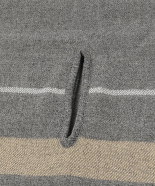 niko and...（ニコアンド）の「オリジナル2WAY無地ストール（ストール/ショール・レディース・ライトブルー/グレー・0）」の4枚目の写真