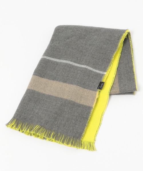 niko and...（ニコアンド）の「オリジナル2WAY無地ストール（ストール/ショール・レディース・ライトブルー/グレー・0）」の12枚目の写真