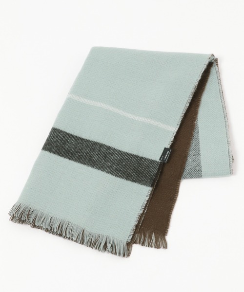 niko and...（ニコアンド）の「オリジナル2WAY無地ストール（ストール/ショール・レディース・ライトブルー/グレー・0）」の13枚目の写真