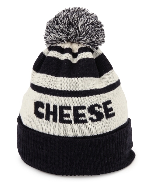 BEAMS T（ビームスティー）の「SON OF THE CHEESE / BONBONBON ニットキャップ（ニットキャップ/ビーニー・メンズ・レッド系その他/ネイビー・ONE SIZE）」の2枚目の写真