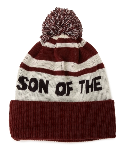 BEAMS T（ビームスティー）の「SON OF THE CHEESE / BONBONBON ニットキャップ（ニットキャップ/ビーニー・メンズ・レッド系その他/ネイビー・ONE SIZE）」の10枚目の写真