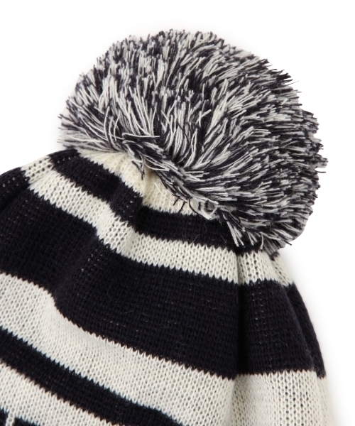 BEAMS T（ビームスティー）の「SON OF THE CHEESE / BONBONBON ニットキャップ（ニットキャップ/ビーニー・メンズ・レッド系その他/ネイビー・ONE SIZE）」の7枚目の写真