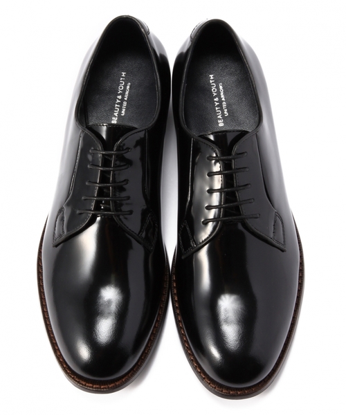 BEAUTY&YOUTH UNITED ARROWS（ビューティーアンドユースユナイテッドアローズ）の「BY ハイシャイン P/T オックスフォード シューズ（その他シューズ・メンズ・ブラック・7/8h/9/8/7h）」の3枚目の写真