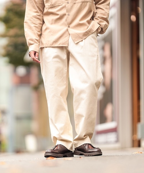 MARKAWARE - ORGANIC COTTON SURVIVAL CLOTH ONE TUCK TAPERED