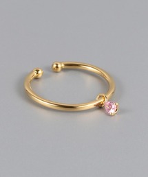 PAS TIERRA（パティエラ）の「【Sol】ピンクトルマリンイヤーカフ(片耳用）（イヤーカフ）」