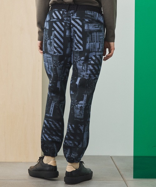 UNITED TOKYO（ユナイテッドトウキョウ）の「Ryuji Kamiyama グラフィックパンツ（スウェットパンツ・メンズ・ホワイト/ブルー・1/2/3）」の17枚目の写真
