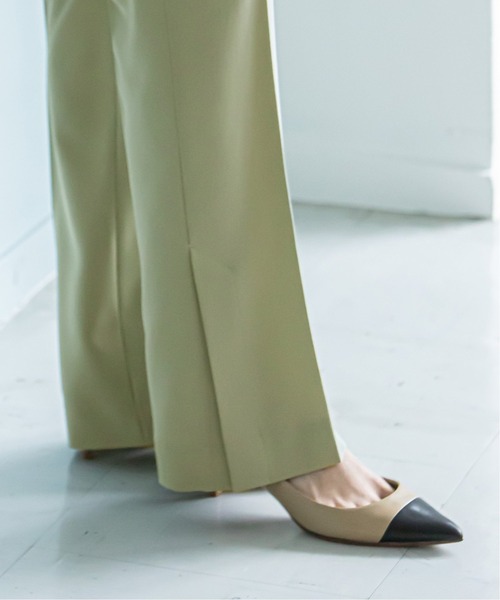 Noble（ノーブル）の「サイドベンツスリムパンツ◇（その他