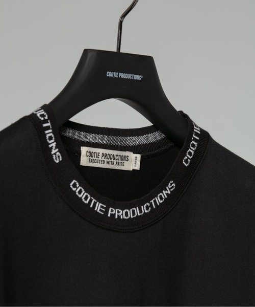 COOTIE PRODUCTIONS（クーティープロダクションズ）の「Supima Cotton Jacquard Neck S/S Tee