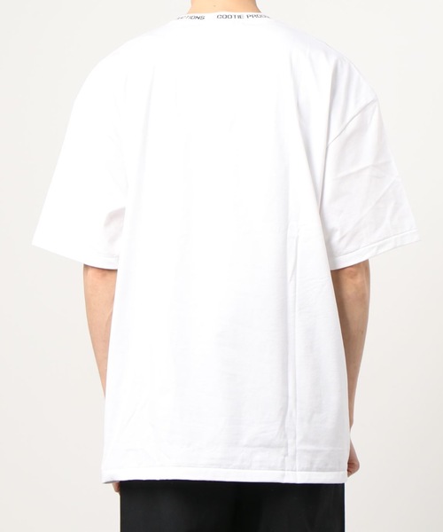 cootie productions スーピマコットン　tシャツ COOTIE (クーティー) Supima Cotton Jacquard Neck S/S Tee
