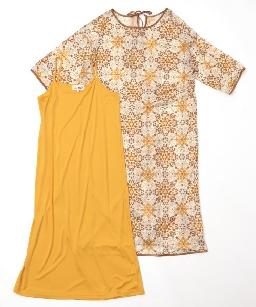 チチカカ（チチカカ）の「バティックタイルワンピース（ワンピース・レディース・レッド/イエロー/ブルー・FREE）」の17枚目の写真