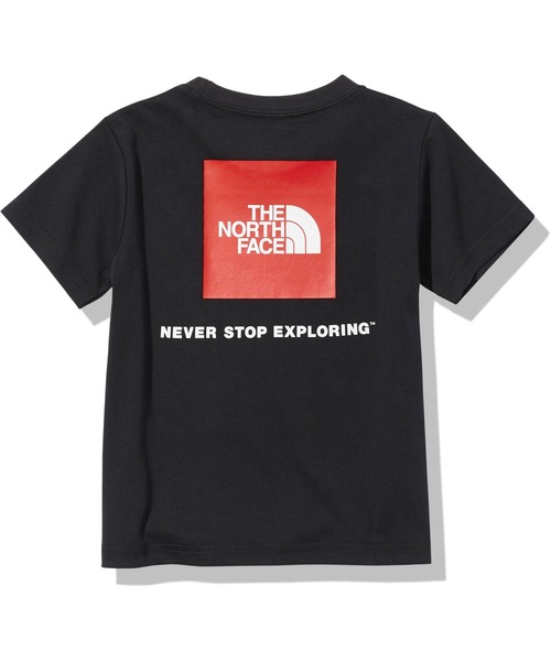 THE NORTH FACE(ザノースフェイス)の「ザ・ノースフェイス / ショートスリーブスクエアロゴティー NTJ32142 (キッズ)(Tシャツ/カットソー・キッズ・ホワイト/ブラック/ピンク/ライトブラウン・120/130/140)」の2枚目の写真