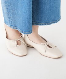 AG by aquagirl | ◆スクエアギャザーリボンフラットシューズ(その他シューズ)