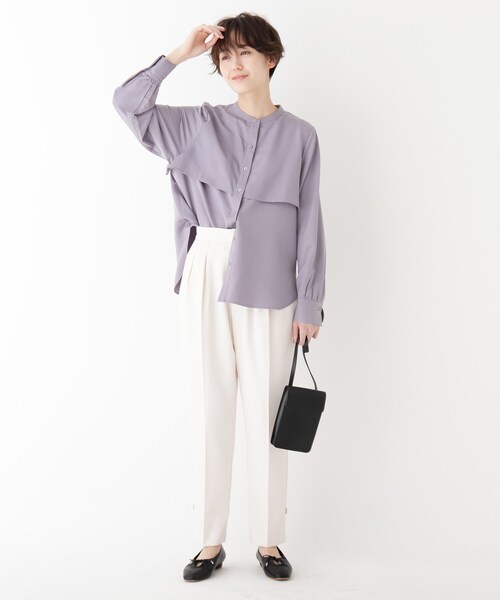 AG by aquagirl（エージーバイアクアガール）の「◆スクエアギャザーリボンフラットシューズ（その他シューズ・レディース・ブラック/ベージュ/オフホワイト・02/03）」の15枚目の写真