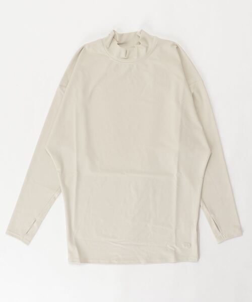 Ocean Pacific（オーシャンパシフィック）の「OP/オーピー 水陸両用無地 ラッシュロンT 521452（ラッシュガード・レディース・ホワイト/ブラック/ベージュ/グリーン・M/L）」の6枚目の写真